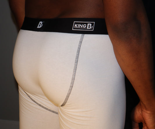 Men's Boxer Briefs - White